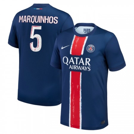 Paris Saint-Germain Marquinhos 5 Hjemmedrakt 2024-25 Kortermet
